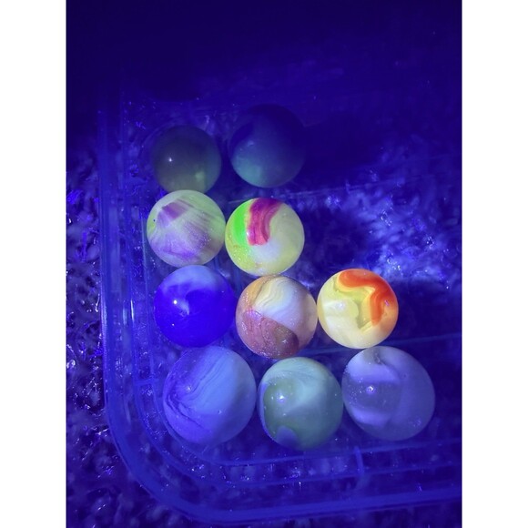 VTG. Master Made Sunbursts Marble Lot Of 37, Rare Collection - Picture 7 of 16